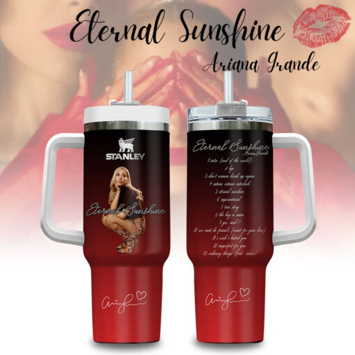 ariana grande eternal sunshine music custom stanley quencher 40oz stainless steel ro0vt