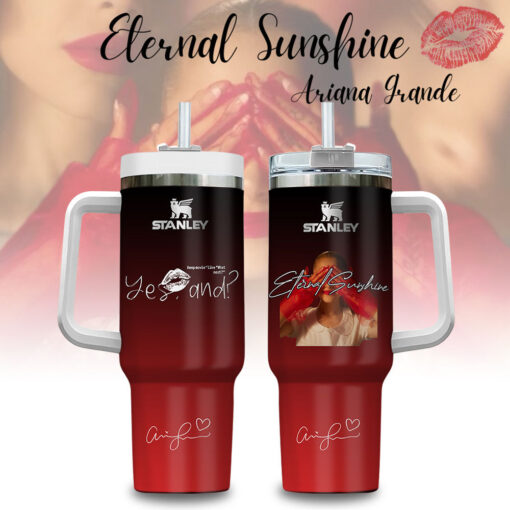 ariana grande eternal sunshine music custom stanley quencher 40oz stainless steel ungwr