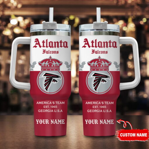 atlanta falcons nfl corona extra custom stanley quencher 40oz stainless steel tumbler with handle pufsi