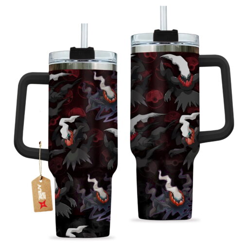 darkrai pokemon anime custom stanley quencher 40oz stainless steel tumbler with handle sl1i9