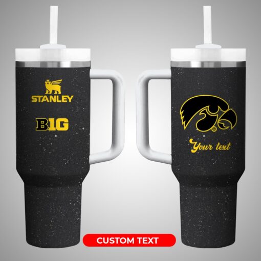 iowa hawkeyesncaa custom stanley quencher 40oz stainless steel 9tau2