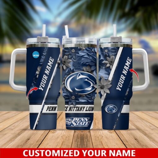 penn state nittany lions ncaa custom stanley quencher 40oz stainless steel tumbler with handle vo3mf