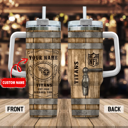 tennessee titans nfl diehard fan custom stanley quencher 40oz stainless steel tumbler with handle 8zuts