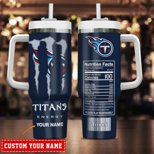 tennessee titans nfl energy nutrition facts custom stanley quencher 40oz stainless steel tumbler with handle 0jwj1