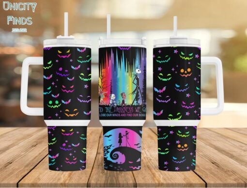 the nightmare before christmas cartoon custom stanley quencher 40oz stainless steel tumbler with handle 9gx0w scaled