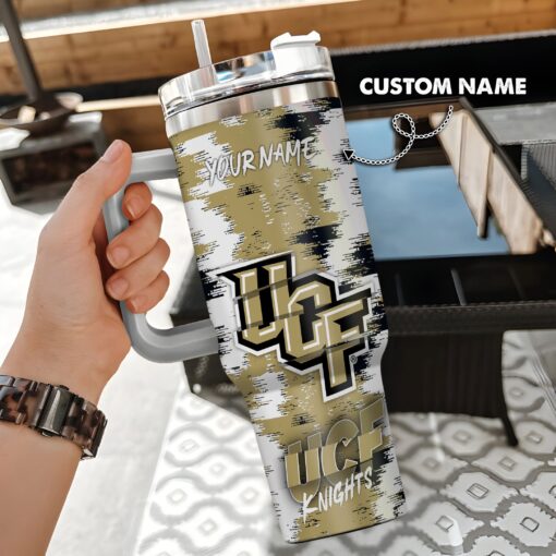 ucf knights ncaa custom stanley quencher 40oz stainless steel tumbler with handle dhrrh