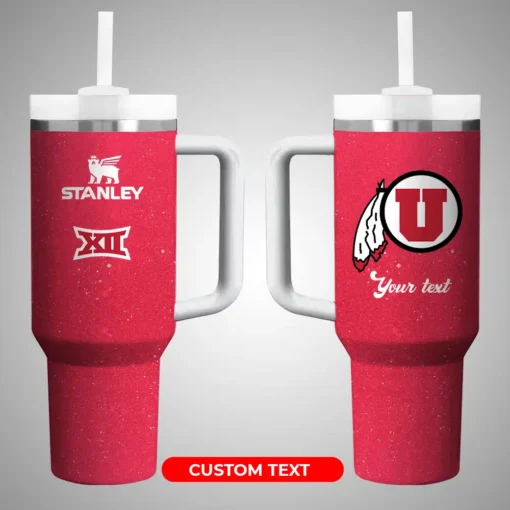 utah utesncaa custom stanley quencher 40oz stainless steel bhemd