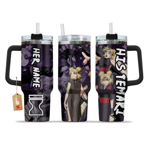 valentine his temari naruto anime custom stanley quencher 40oz stainless steel tumbler with handle wnb0v