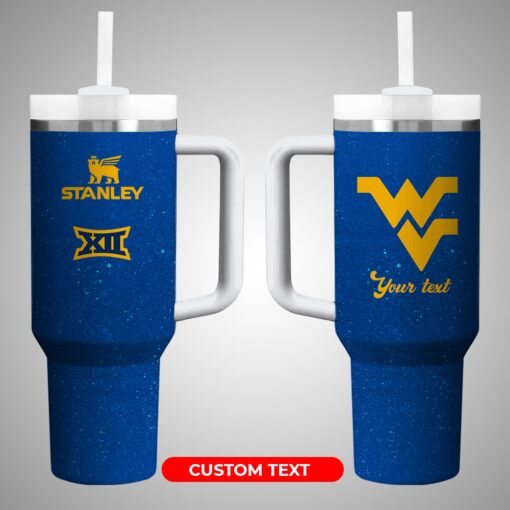 west virginia mountaineersncaa custom stanley quencher 40oz stainless steel bq1hk