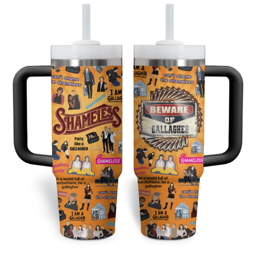 shameless tv series custom stanley quencher 40oz stainless steel ppace