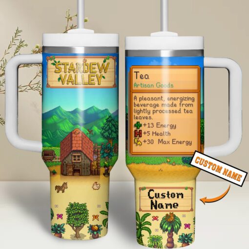 stardew valley games custom stanley quencher 40oz stainless steel nyyig