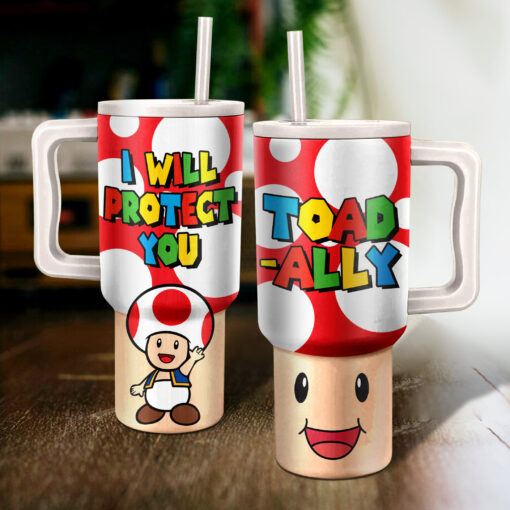 super mario games custom stanley quencher 40oz stainless steel fklop