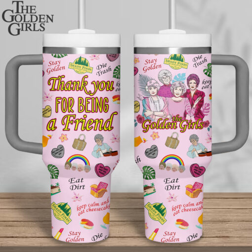 the golden girls tv series custom stanley quencher 40oz stainless steel ujcgy