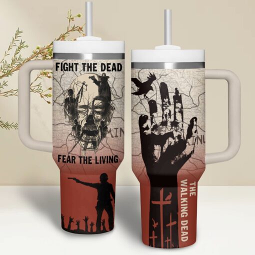 the walking dead games custom stanley quencher 40oz stainless steel cmsvz