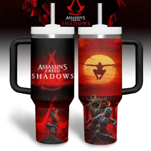 assassins creed shadows games custom stanley quencher 40oz stainless steel tumbler