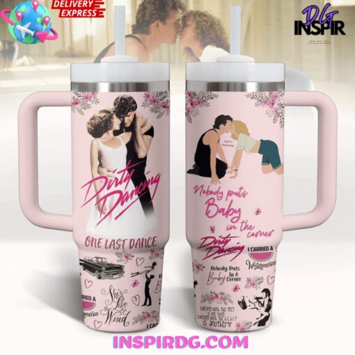 dirty dancing tv series custom stanley quencher 40oz stainless steel tumbler