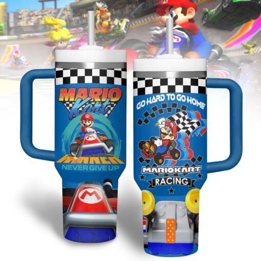 super mario games custom stanley quencher 40oz stainless steel tumbler vwnt5 1