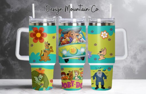 a goofy movie disney cartoon custom stanley quencher 40oz stainless steel tumbler with handle gmse6