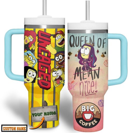 big coffee big city greens tv series custom stanley quencher 40oz stainless steel tumbler de1iu 1