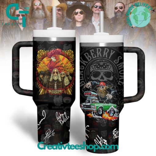 blackberry smoke music custom stanley quencher 40oz stainless steel tumbler with handle nz7xo 1