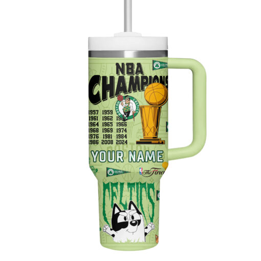 bluey basketball nba champions custom stanley quencher 40oz stainless steel tumbler aa7pp