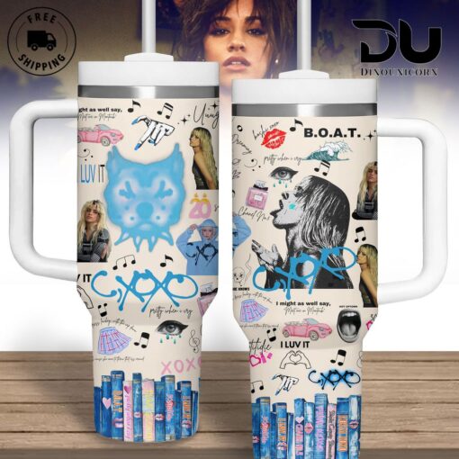 camila cabello music custom stanley quencher 40oz stainless steel tumbler with handle nh0qm 1