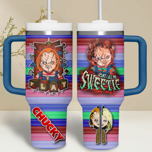 chucky tv series custom stanley quencher 40oz stainless steel tumbler isolu