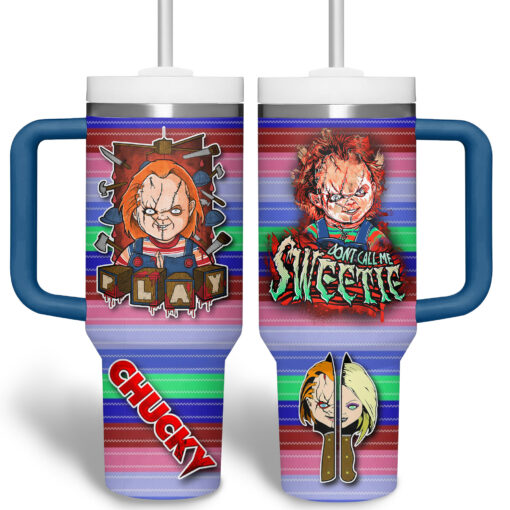 chucky tv series custom stanley quencher 40oz stainless steel tumbler ltslg