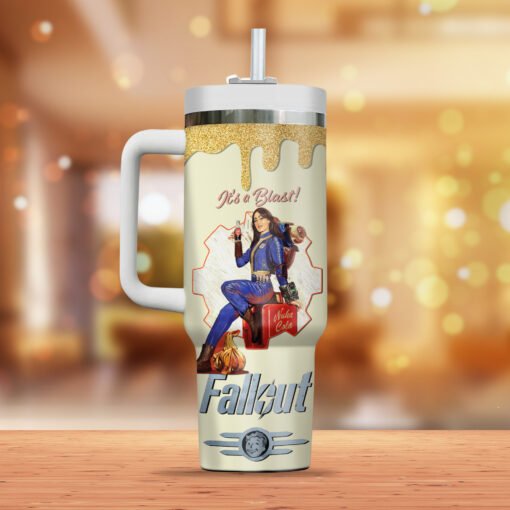 fallout tv series custom stanley quencher 40oz stainless steel hm26a