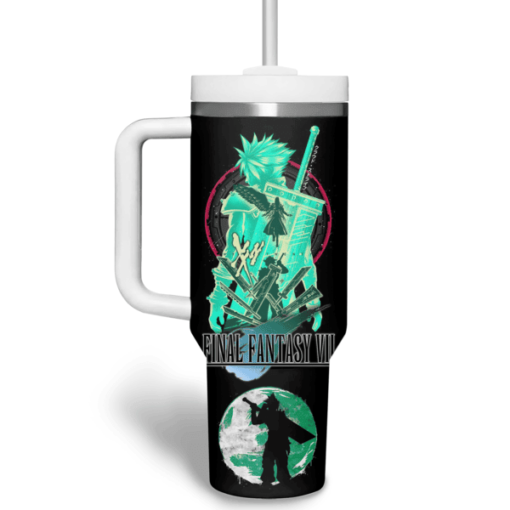 final fantasy vii games custom stanley quencher 40oz stainless steel tumbler ucmda