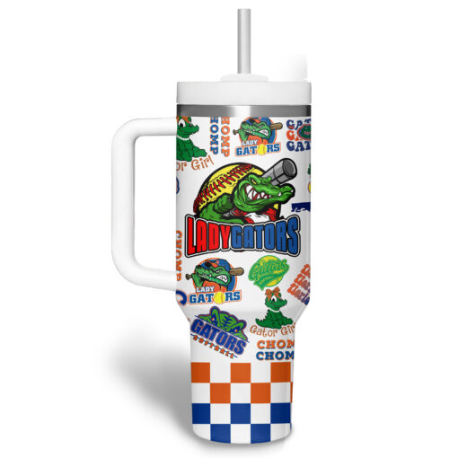 florida gators basketball ncaa custom stanley quencher 40oz stainless steel tumbler t4vbk