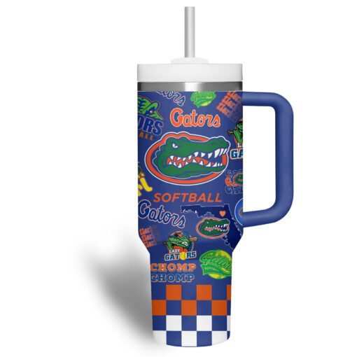 florida gators basketball ncaa custom stanley quencher 40oz stainless steel tumbler ye4pc