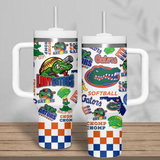 florida gators basketball ncaa custom stanley quencher 40oz stainless steel tumbler yrr04