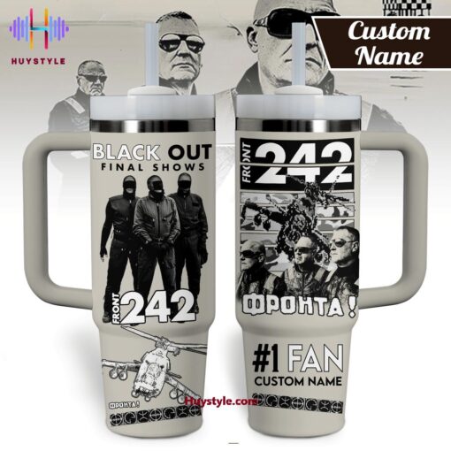 front 242 band music custom stanley quencher 40oz stainless steel tumbler with handle kwv1x 1