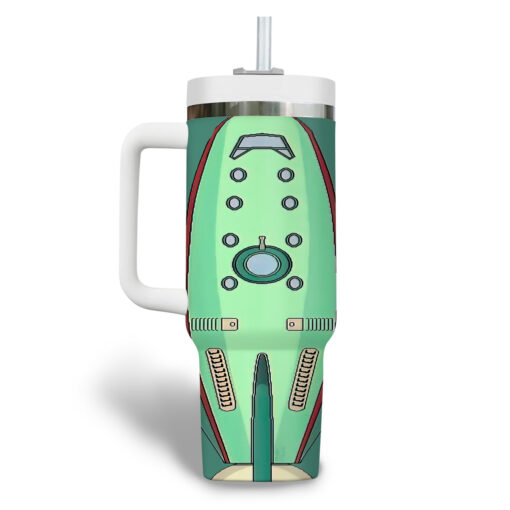 futurama tv series custom stanley quencher 40oz stainless steel tumbler