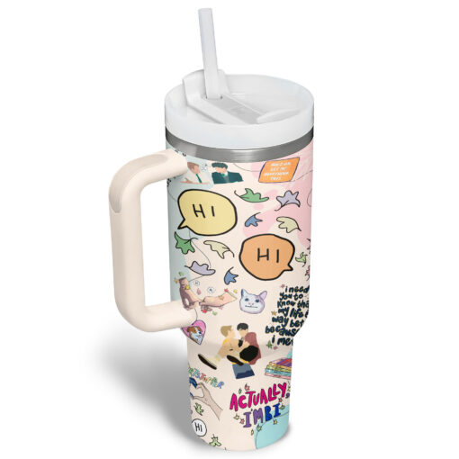 heartstopper tv series custom stanley quencher 40oz stainless steel tumbler cyoe3