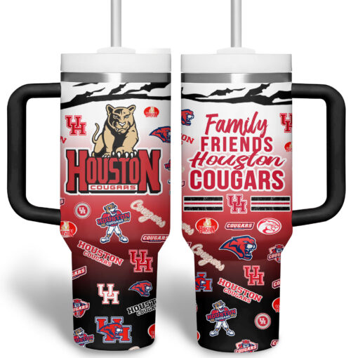 houston cougars basketball ncaa custom stanley quencher 40oz stainless steel tumbler