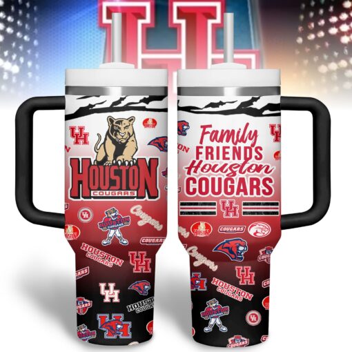 houston cougars basketball ncaa custom stanley quencher 40oz stainless steel tumbler tul3n