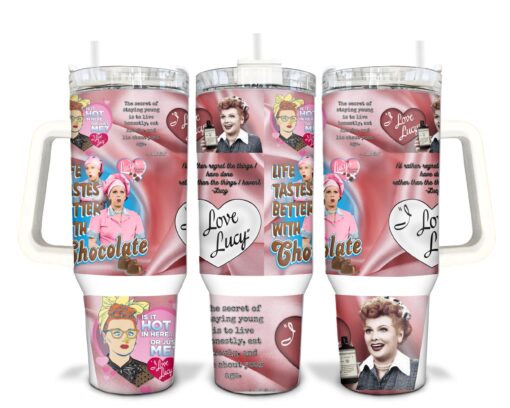 i love lucy tv series custom stanley quencher 40oz stainless steel tumbler with handle 0ea2d scaled