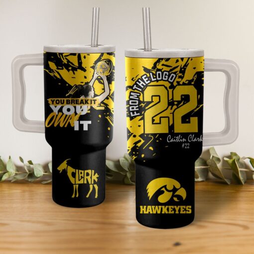 iowa hawkeyes womens basketball ncaa custom stanley quencher 40oz stainless steel lhugc 1