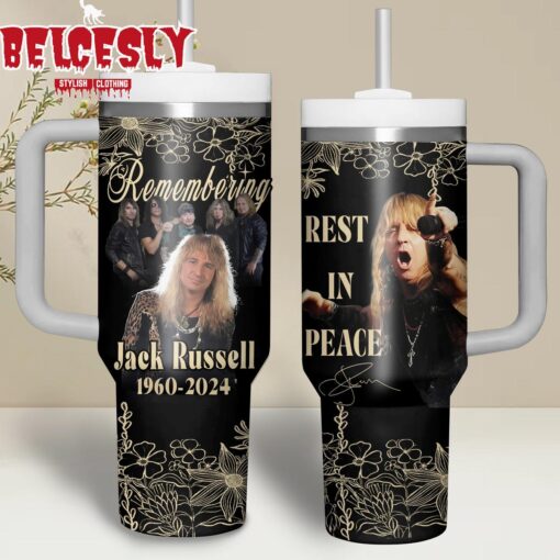 jack russell music custom stanley quencher 40oz stainless steel tumbler with handle vrepk 1