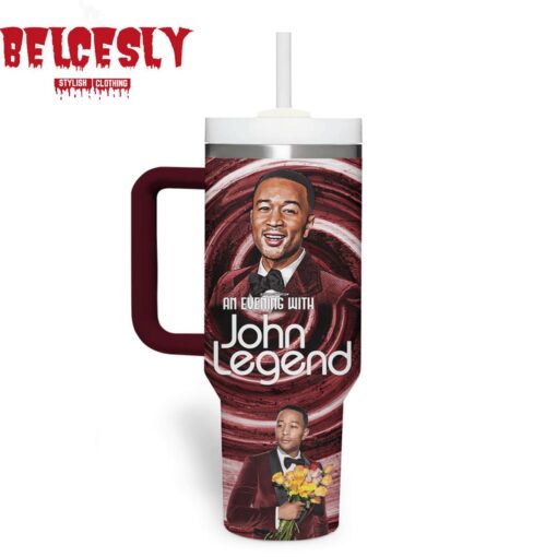 john legend music custom stanley quencher 40oz stainless steel tumbler with handle 4n1y4