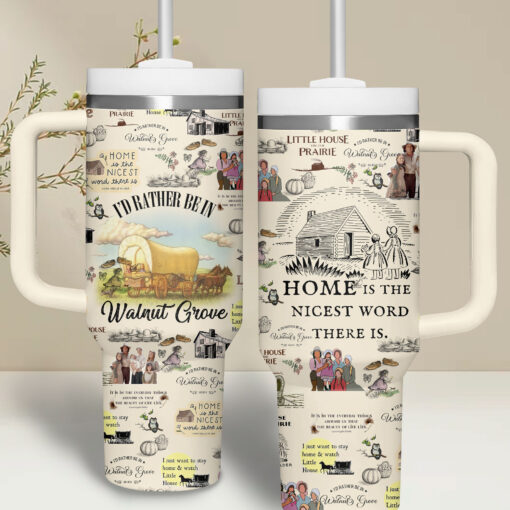 little house on the prairie tv series custom stanley quencher 40oz stainless steel tumbler sqbtf