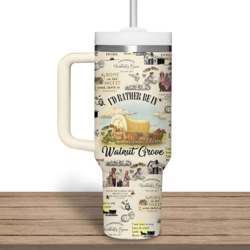 little house on the prairie tv series custom stanley quencher 40oz stainless steel tumbler vezbf