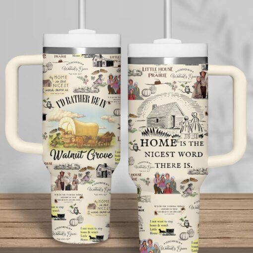 little house on the prairie tv series custom stanley quencher 40oz stainless steel tumbler xhpjm 1