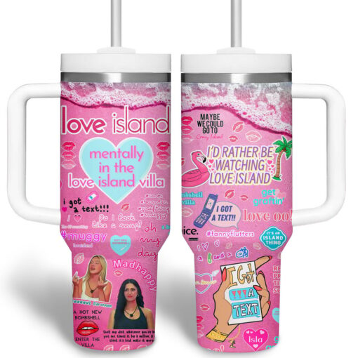 love island tv series custom stanley quencher 40oz stainless steel tumbler asijx 1