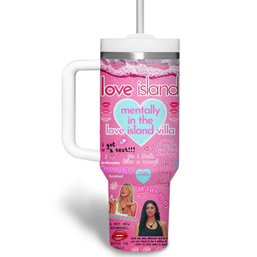 love island tv series custom stanley quencher 40oz stainless steel tumbler d3hcu