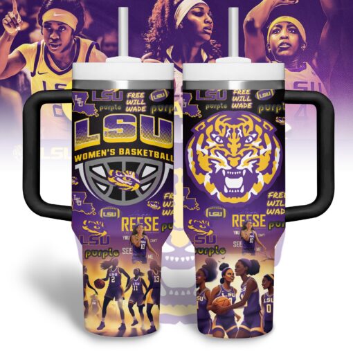 lsu tigers baseball ncaa custom stanley quencher 40oz stainless steel tumbler 5yvgl 1