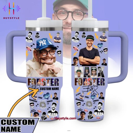 mark forster music custom stanley quencher 40oz stainless steel tumbler with handle 9cqoz 1