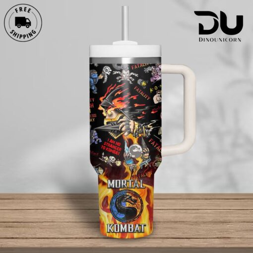 mortal kombat games custom stanley quencher 40oz stainless steel tumbler with handle 6gblp